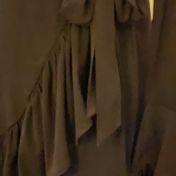 Michael Kors Frill Wrap Dress - Picture 3 of 10